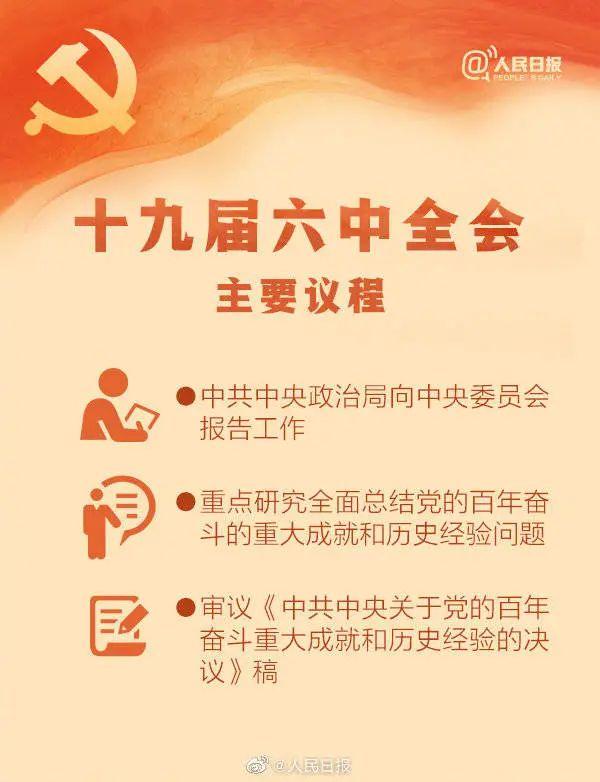 敲黑板！十九屆六中全會知識點(diǎn)來了
